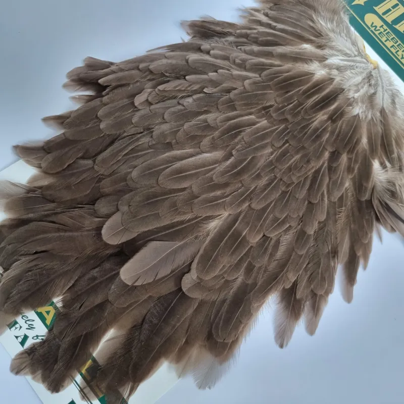 Whiting Hebert Miner Hen Saddle in Dark Brown Dun-1